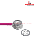 5648 3M Littmann Classic III Monitoring Stethoscope – Raspberry (27″) | Premium Acoustic Clarity & Comfort - Image 2