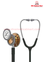LIMITED EDITION! 3M Littmann Classic III Monitoring Stethoscope – High Polish Copper Chestpiece, 27″ Black Tube (5646)